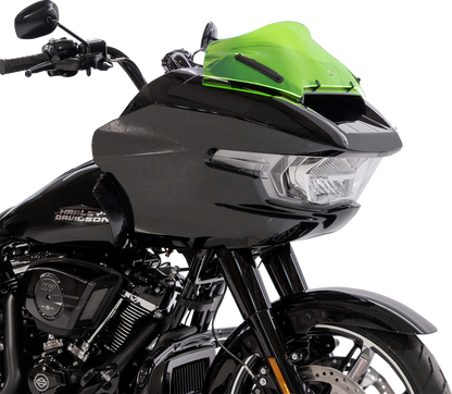 KLOCK WERKS Kolor Flare™ Sport Windshield - 8" - Green Ice KWW-01-0753