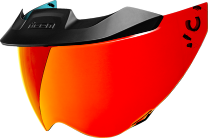 ICON MotoShield™ Shield - Domain™ - Calypso Red 0130-1328