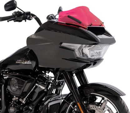 KLOCK WERKS Kolor Flare™ Windshield - 10" - Pink Ice KWW-01-0750