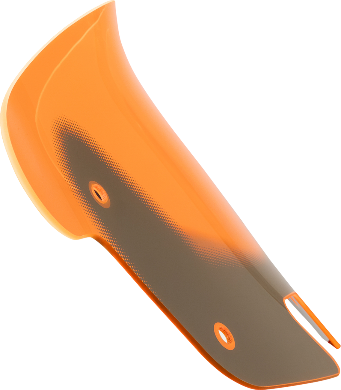 KLOCK WERKS Kolor Flare™ Windshield - 10" - Orange Ice KWW-04-0632