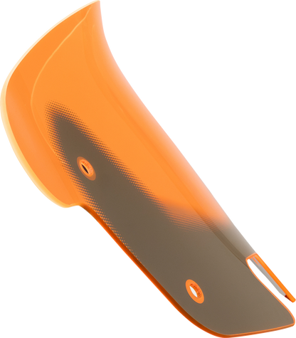 KLOCK WERKS Kolor Flare™ Windshield - 10" - Orange Ice KWW-04-0632