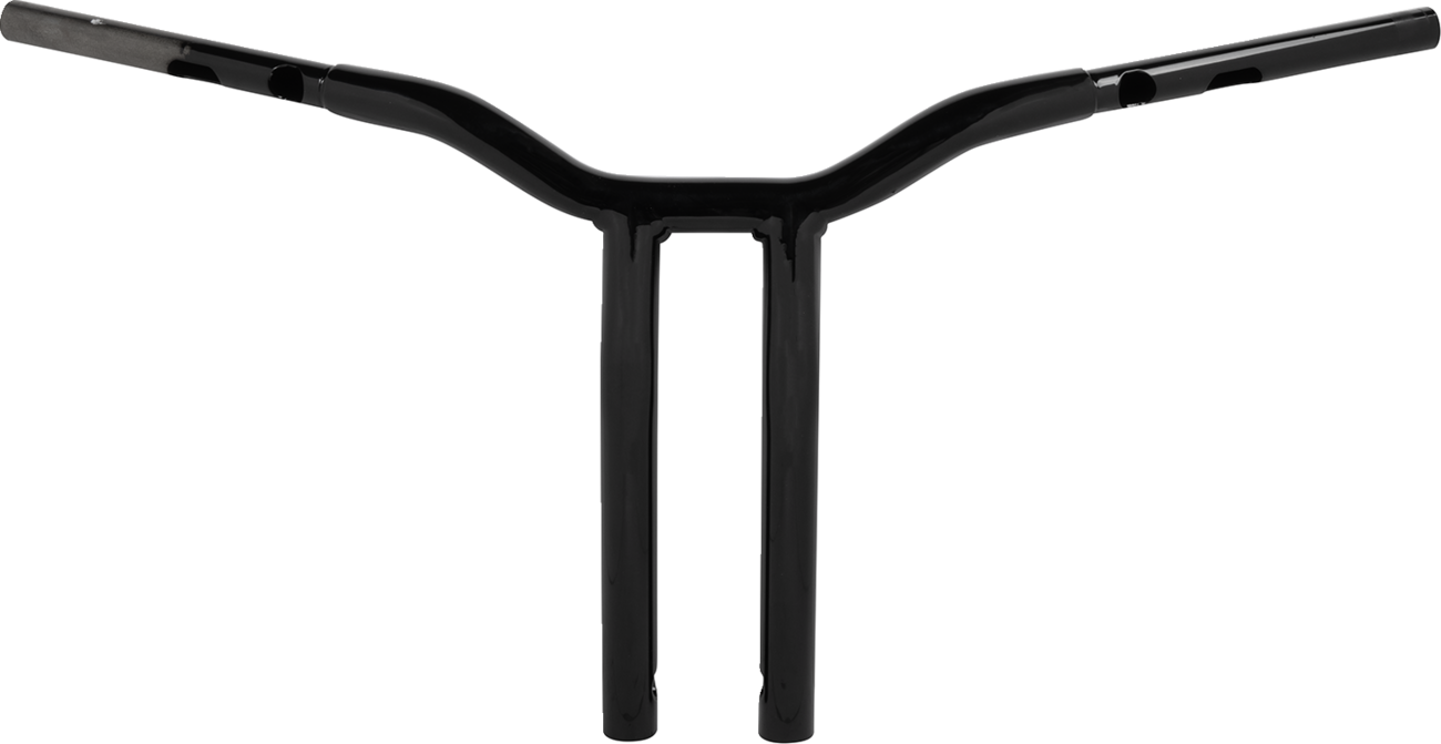 LA CHOPPERS One-Piece Kage Fighter Handlebar - Pullback - 14" x 1-1/4" - Black LA-7369-14B