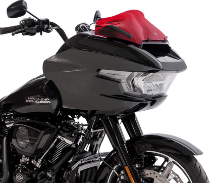 KLOCK WERKS Kolor Flare™ Sport Windshield - 8" - Red - FLTRX KWW-01-0755