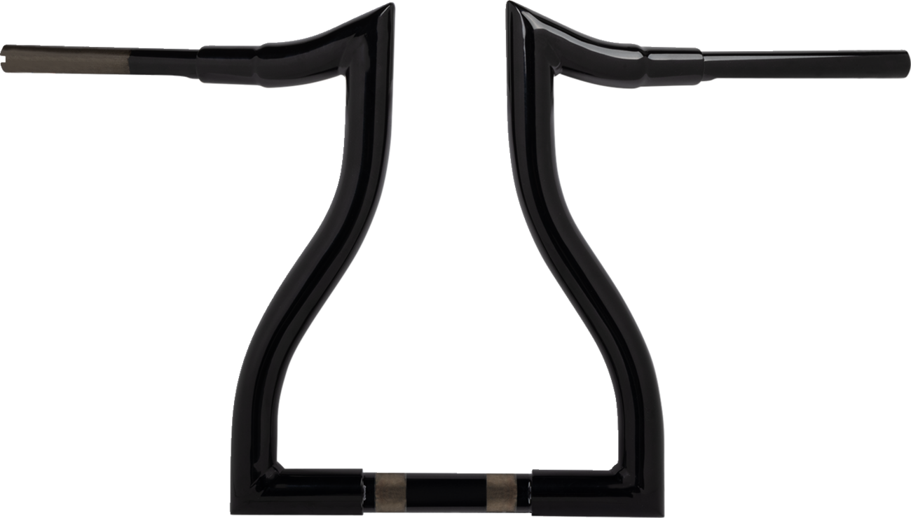 LA CHOPPERS Pre-Wired Hammerhead Handlebar - 14" - Black LA-7316-14BW