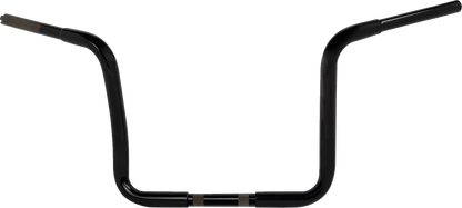 LA CHOPPERS Pre-Wired Ape Handlebar - 1-1/4" x 12" - Black LA-7321-12BW