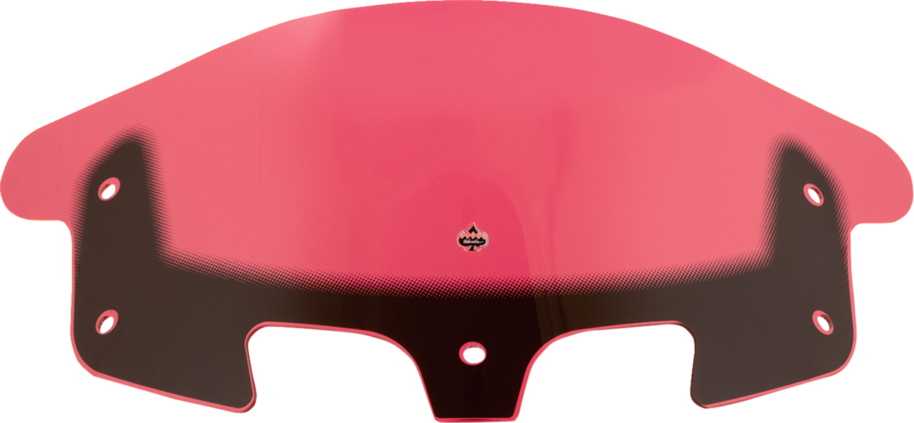 KLOCK WERKS Kolor Flare™ Windshield - 10" - Pink Ice KWW-04-0631