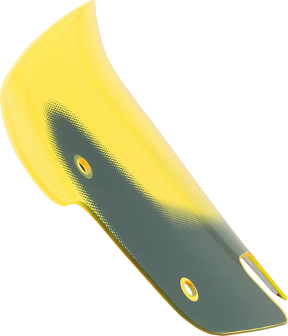 KLOCK WERKS Kolor Flare™ Windshield - 10" - Yellow Ice KWW-04-0633