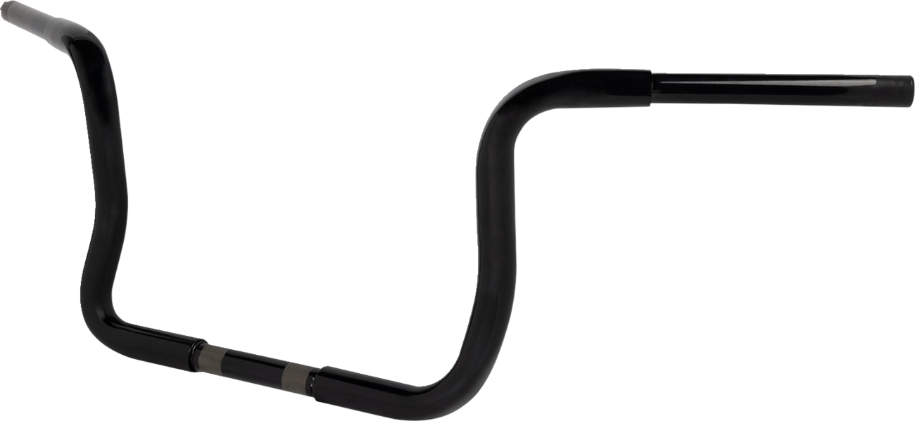 LA CHOPPERS Pre-Wired Ape Handlebar - 1-1/4" x 10" - Black LA-7321-10BW