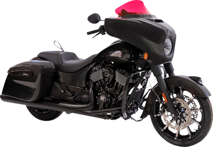 KLOCK WERKS Kolor Flare™ Windshield - 10" - Pink Ice KWW-04-0631