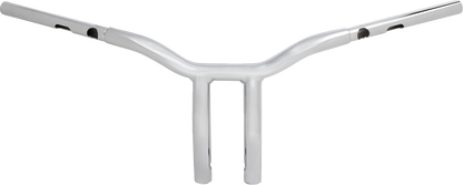 LA CHOPPERS One-Piece Kage Fighter Handlebar - Pullback - 10" x 1-1/4" - Chrome LA-7369-10