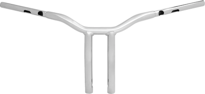 LA CHOPPERS One-Piece Kage Fighter Handlebar - Pullback - 12" x 1-1/4" - Chrome LA-7369-12