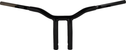 LA CHOPPERS One-Piece Kage Fighter Handlebar - Pullback - 10" x 1-1/4" - Black LA-7369-10B