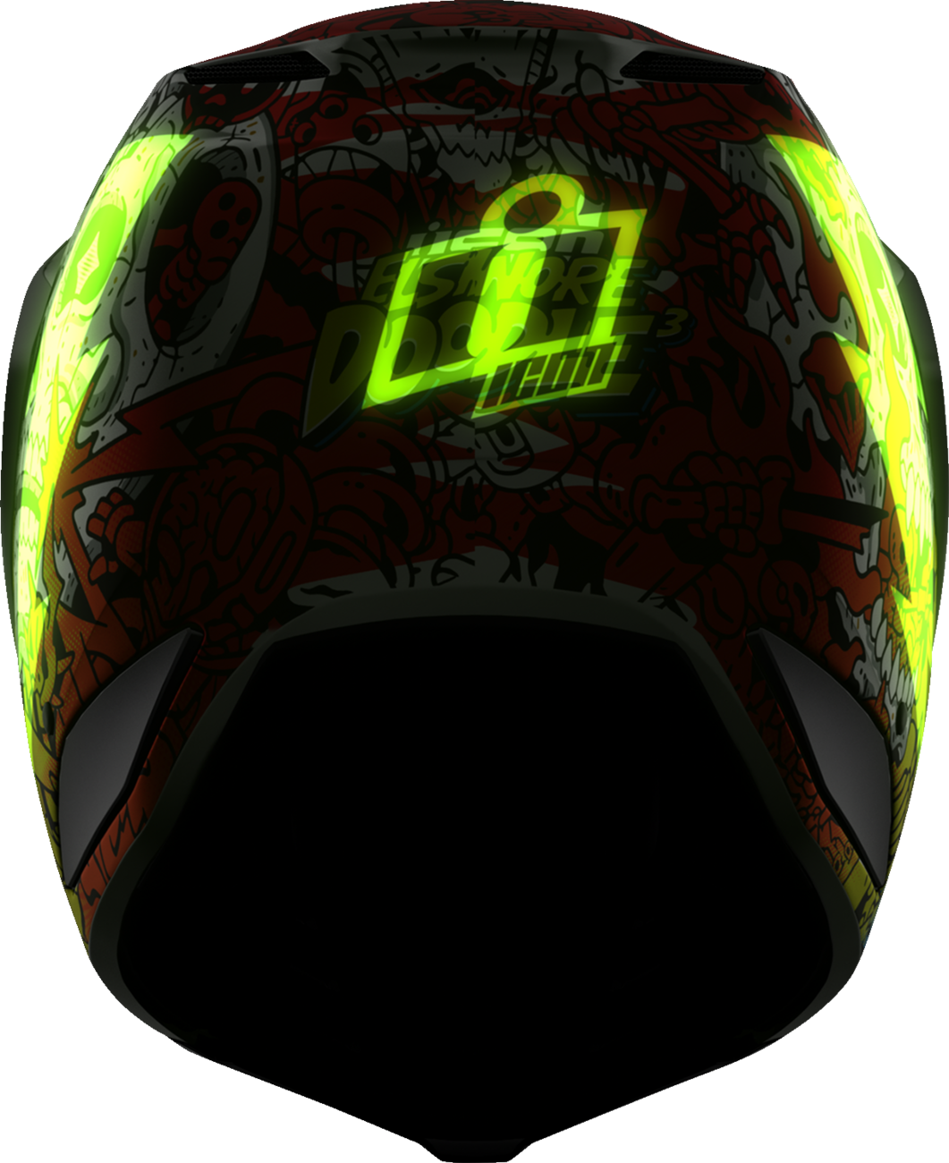 ICON Elsinore™ Helmet - Doodle 3 - White - Small 0104-3438