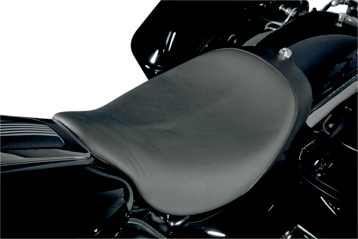DANNY GRAY Buttcrack™ Solo Seat - Black - Smooth - FL '08-'23 21-403