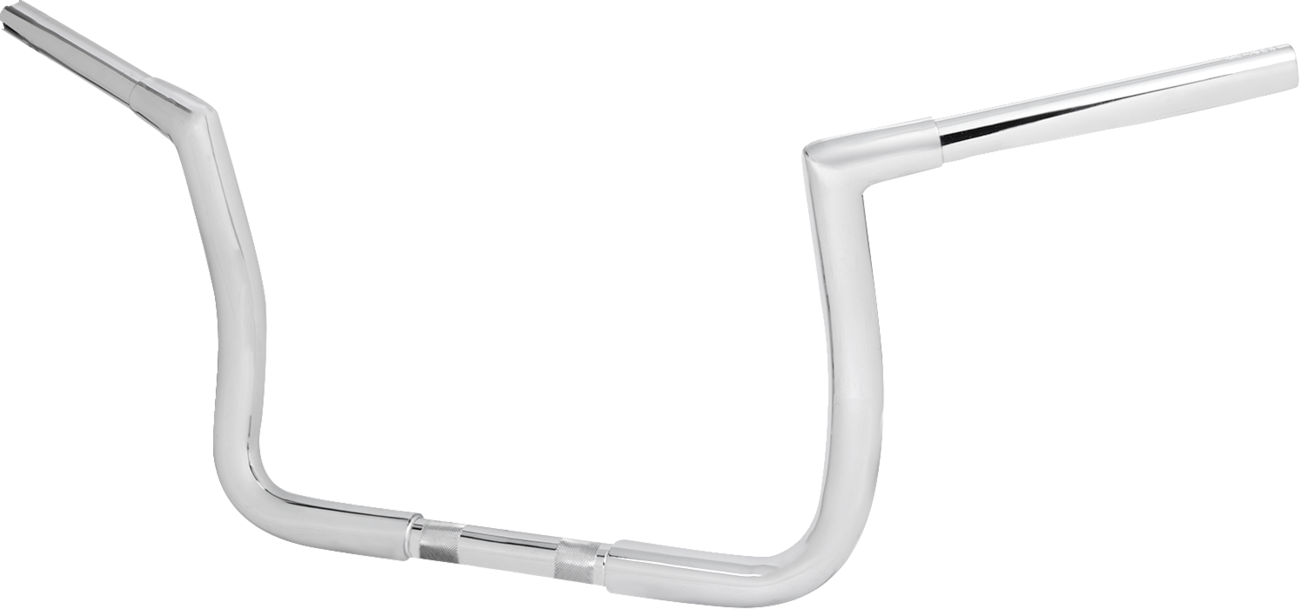LA CHOPPERS Pre-Wired Twin Peaks Handlebar - 1-1/4" x 10" - Chrome LA-7361-10W