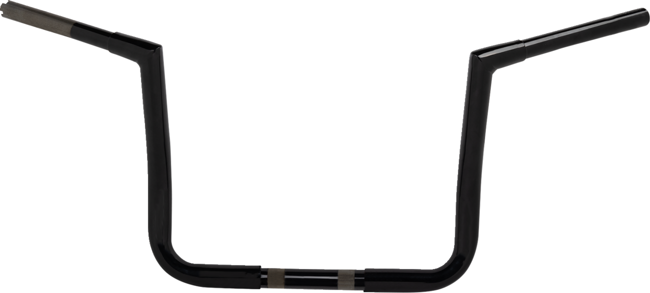 LA CHOPPERS Pre-Wired Twin Peaks Handlebar - 1-1/4" x 12" - Black LA-7361-12BW