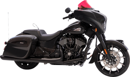 KLOCK WERKS Kolor Flare™ Windshield - 10" - Pink Ice KWW-04-0631