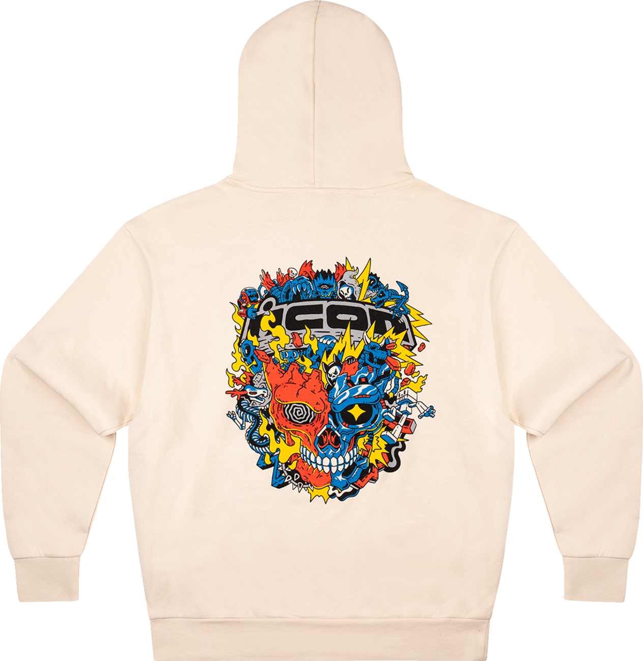 ICON ReDoodle™ Hoodie - Ivory - Small 3050-7039