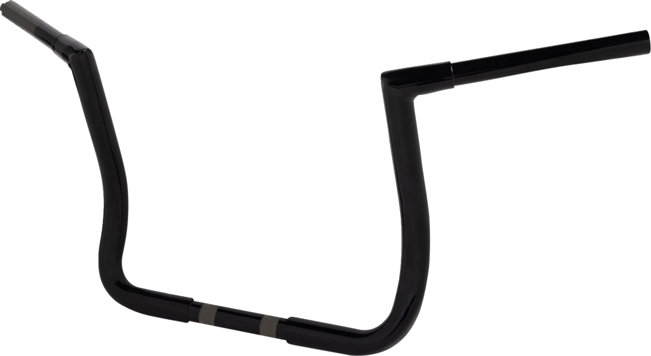 LA CHOPPERS Pre-Wired Twin Peaks Handlebar - 1-1/4" x 12" - Black LA-7361-12BW