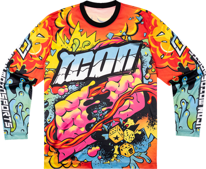 ICON Scatterbrain Jersey - Black - 2XL 2824-0114