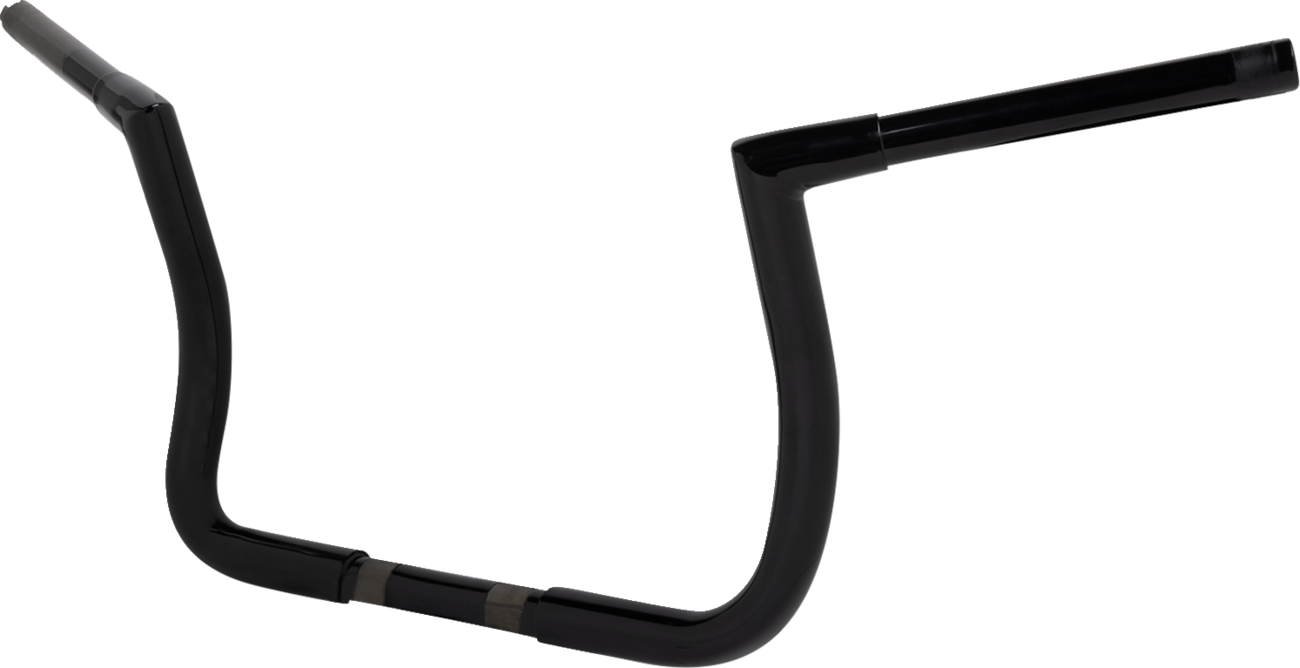 LA CHOPPERS Pre-Wired Twin Peaks Handlebar - 1-1/4" x 10" - Black LA-7361-10BW