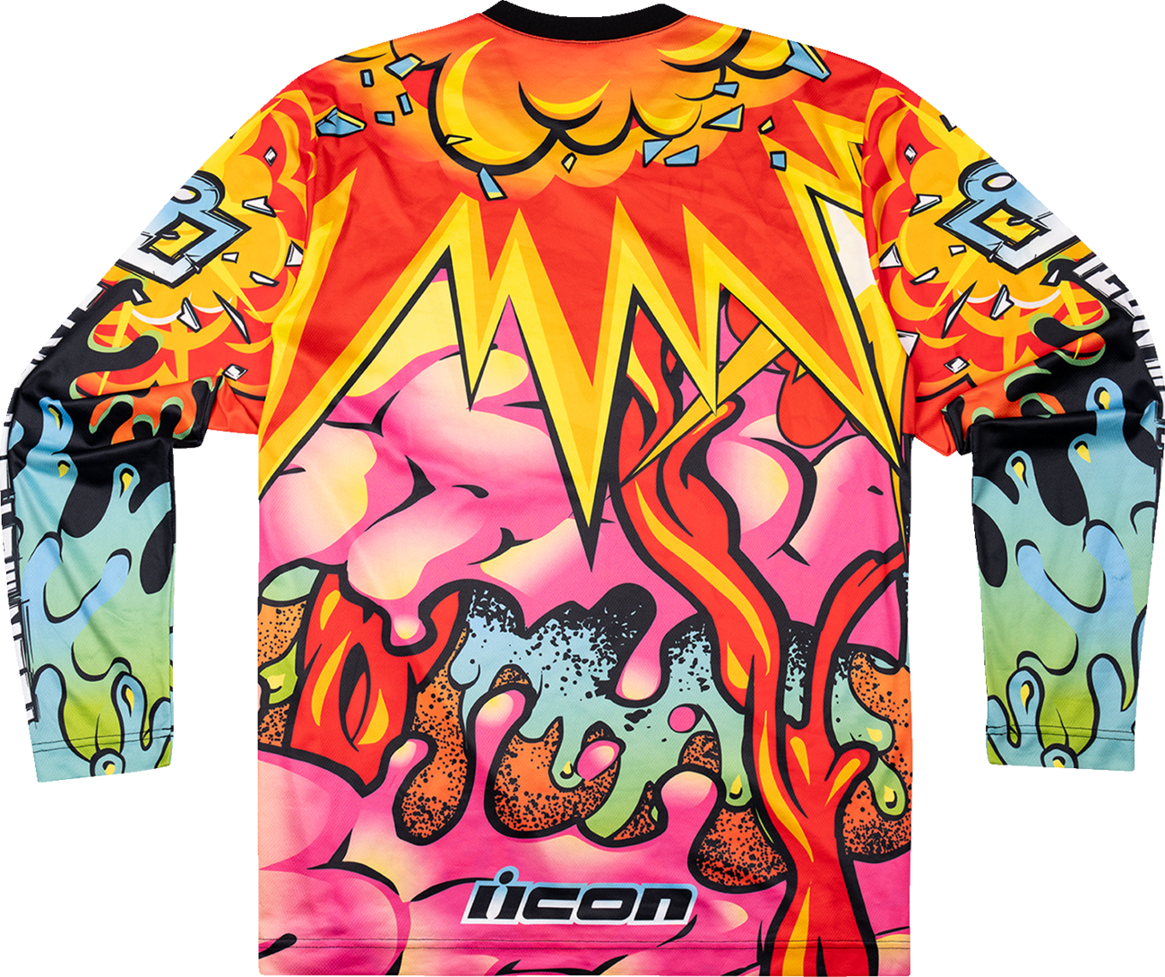 ICON Scatterbrain Jersey - Black - Large 2824-0112