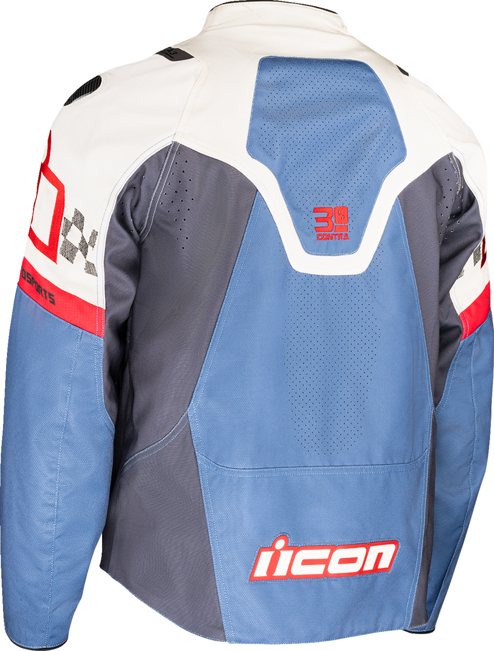 ICON Contra3™ Hero Jacket - Blue - XL 2820-7059