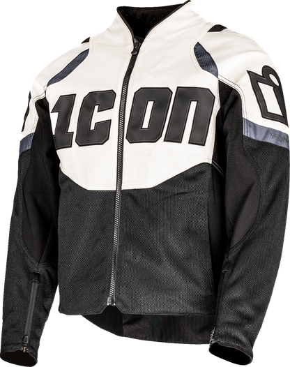 ICON Contra3™ Jacket - White/Black - Medium 2820-7045