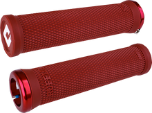 ODI Ruffian 2.1 Lock-On Grips - PWC - Dark Red/Red L33RFDR-R
