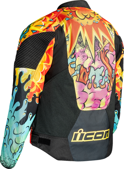 ICON Overlord3™ Scatterbrain Mesh Jacket - Black - Large 2820-7076