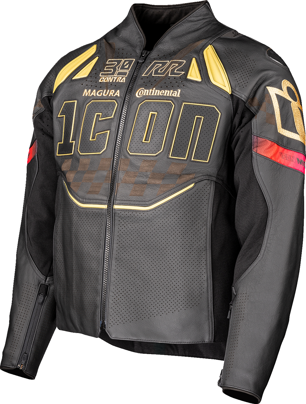 ICON Contra3™ Rizz Rizz Jacket - Black - Medium 2810-4289