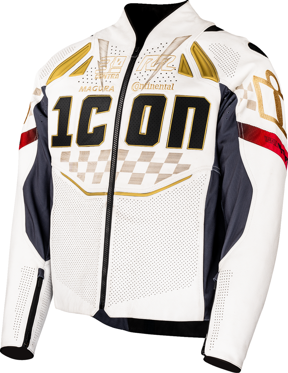 ICON Contra3™ Rizz Rizz Jacket - White - 3XL 2810-4305