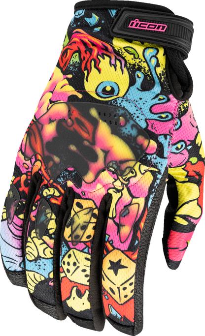 ICON Hooligan™ Scatterbrain Gloves - Medium 3301-5116