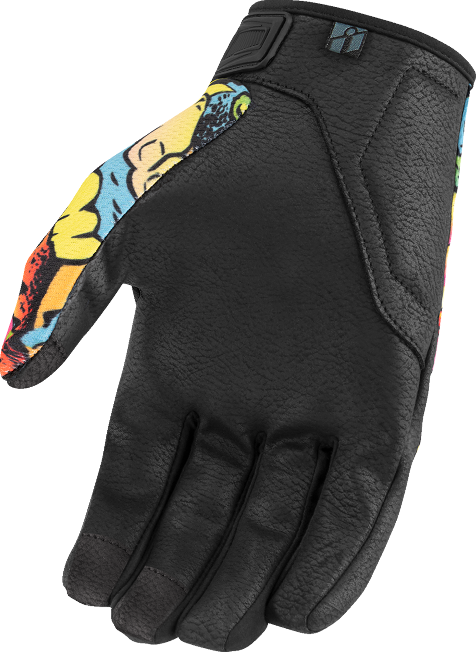 ICON Hooligan™ Scatterbrain Gloves - Small 3301-5115