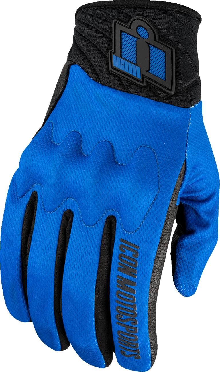 ICON Anthem3™ Gloves - Blue - 2XL 3301-4879