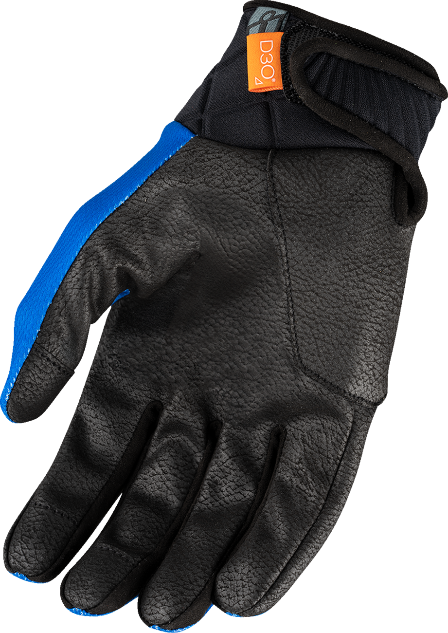 ICON Anthem3™ Gloves - Blue - Medium 3301-4876