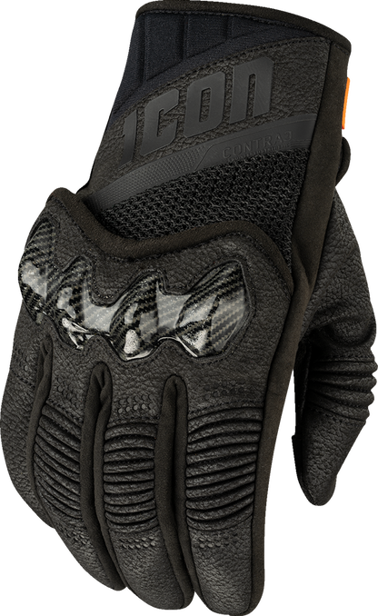 ICON Contra3™ Gloves - Black - XL 3301-4884