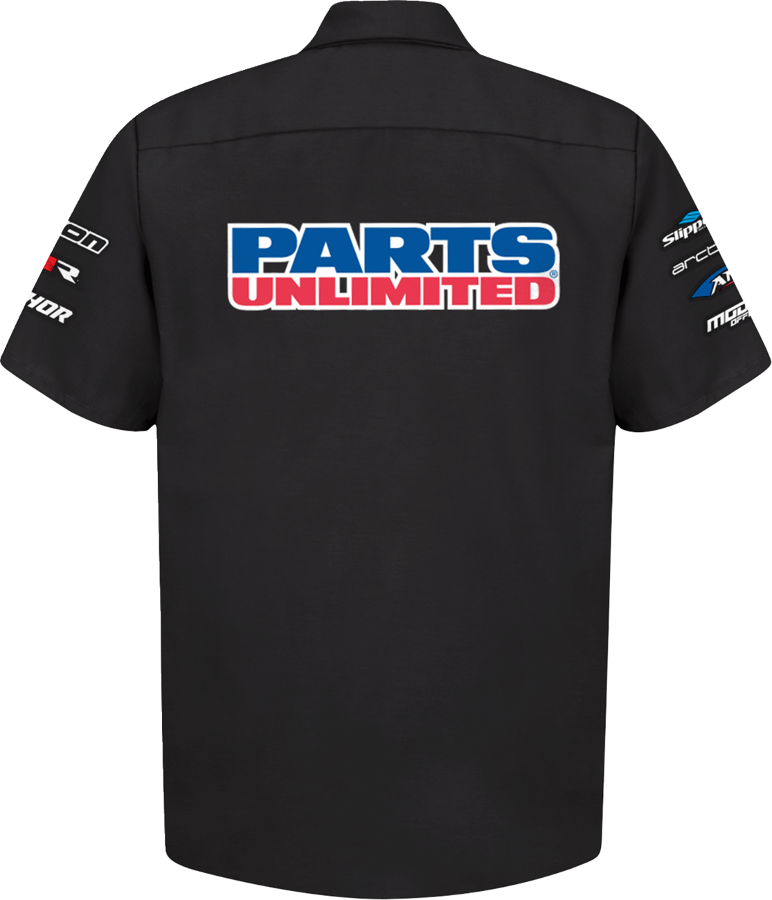 THROTTLE THREADS Parts Unlimited House 25 Shirt - Black - Small PSU38ST24BKSR
