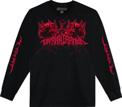ICON Misanthrope™ Long-Sleeve T-Shirt - Black - Large 3030-24624