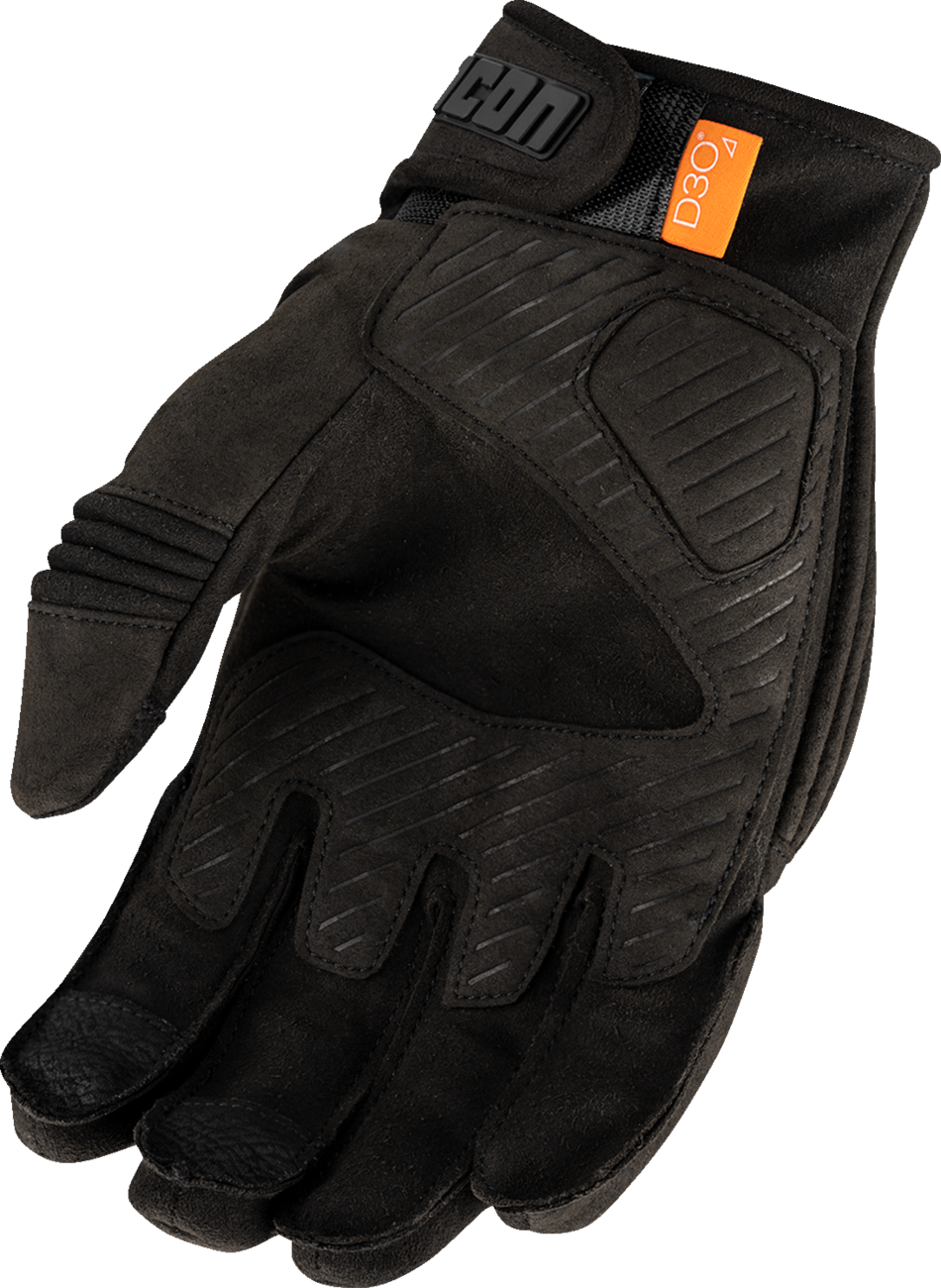 ICON Long Track CX™ Gloves - Black - Large 3301-4889