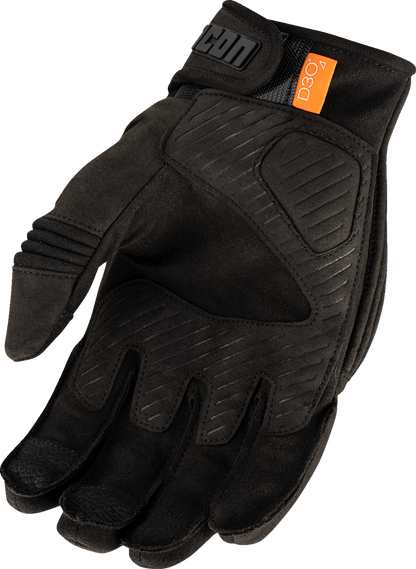 ICON Long Track CX™ Gloves - Black - Large 3301-4889