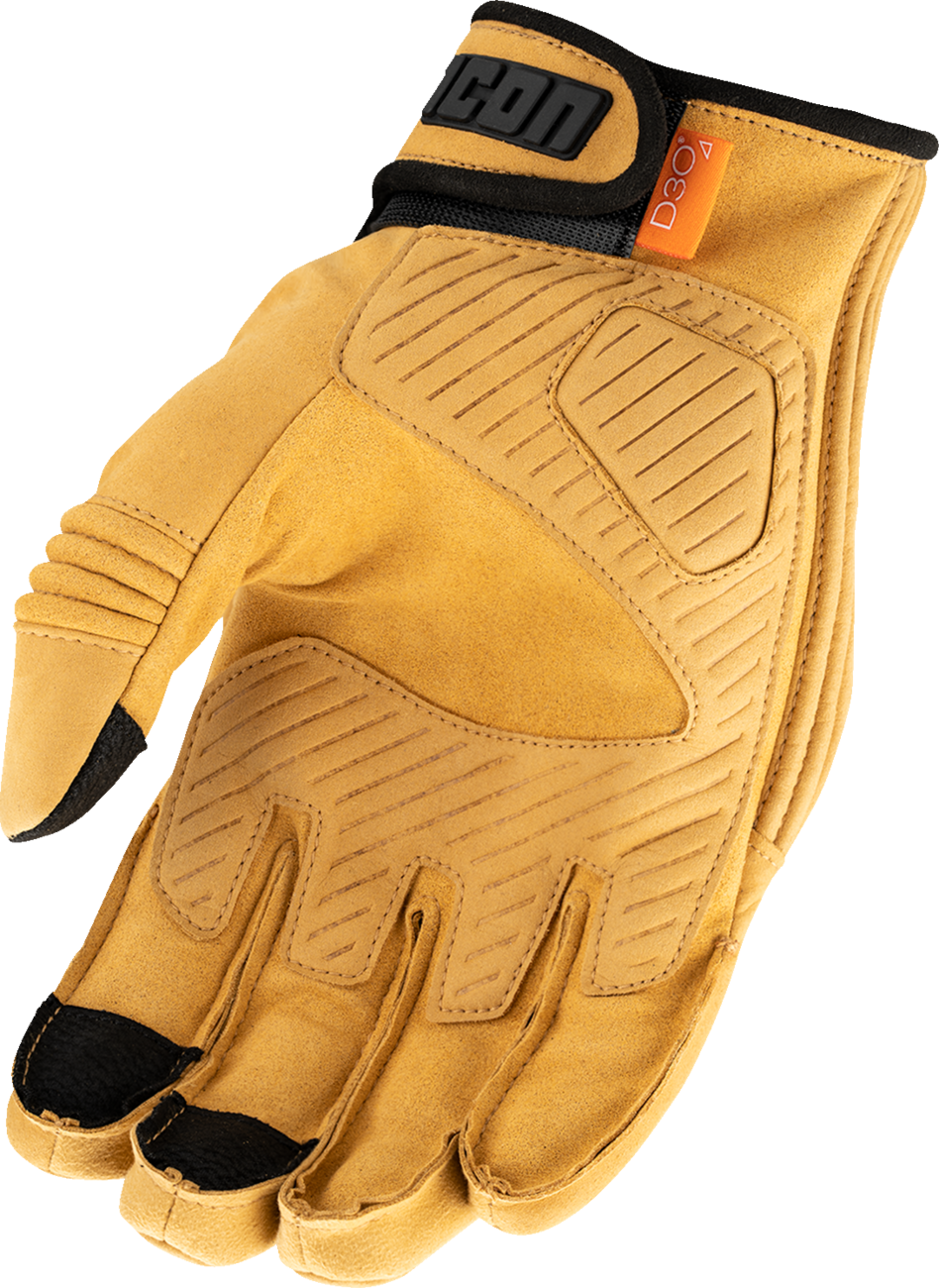 ICON Long Track CX™ Gloves - Tan - Small 3301-4893