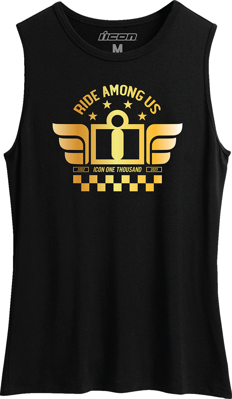 ICON Women's Tuscadero™ Tank Top - Black - 2XL 3031-4321