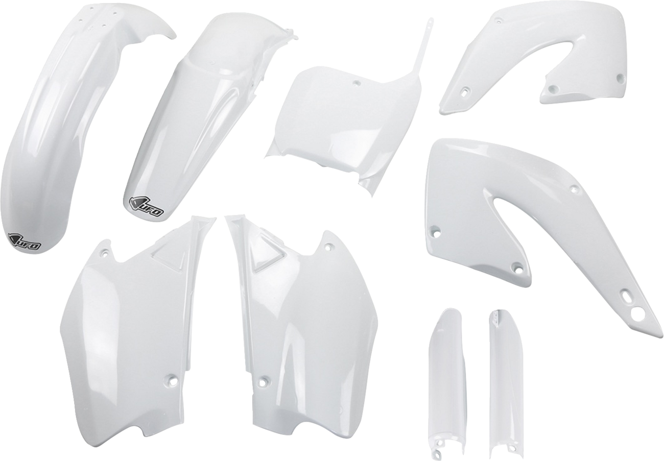 UFO Body Kit - White - Honda - CR '00-'01 HOKIT100F@041
