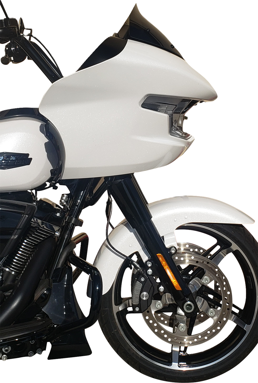 WIND VEST Windshield - 9-1/2" - Dark Smoke - FLTRX/SE/STSE 57-9040