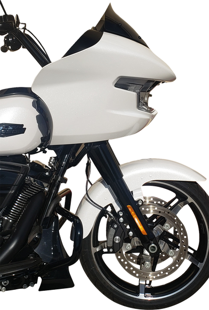 WIND VEST Windshield - 9-1/2" - Dark Smoke - FLTRX/SE/STSE 57-9040