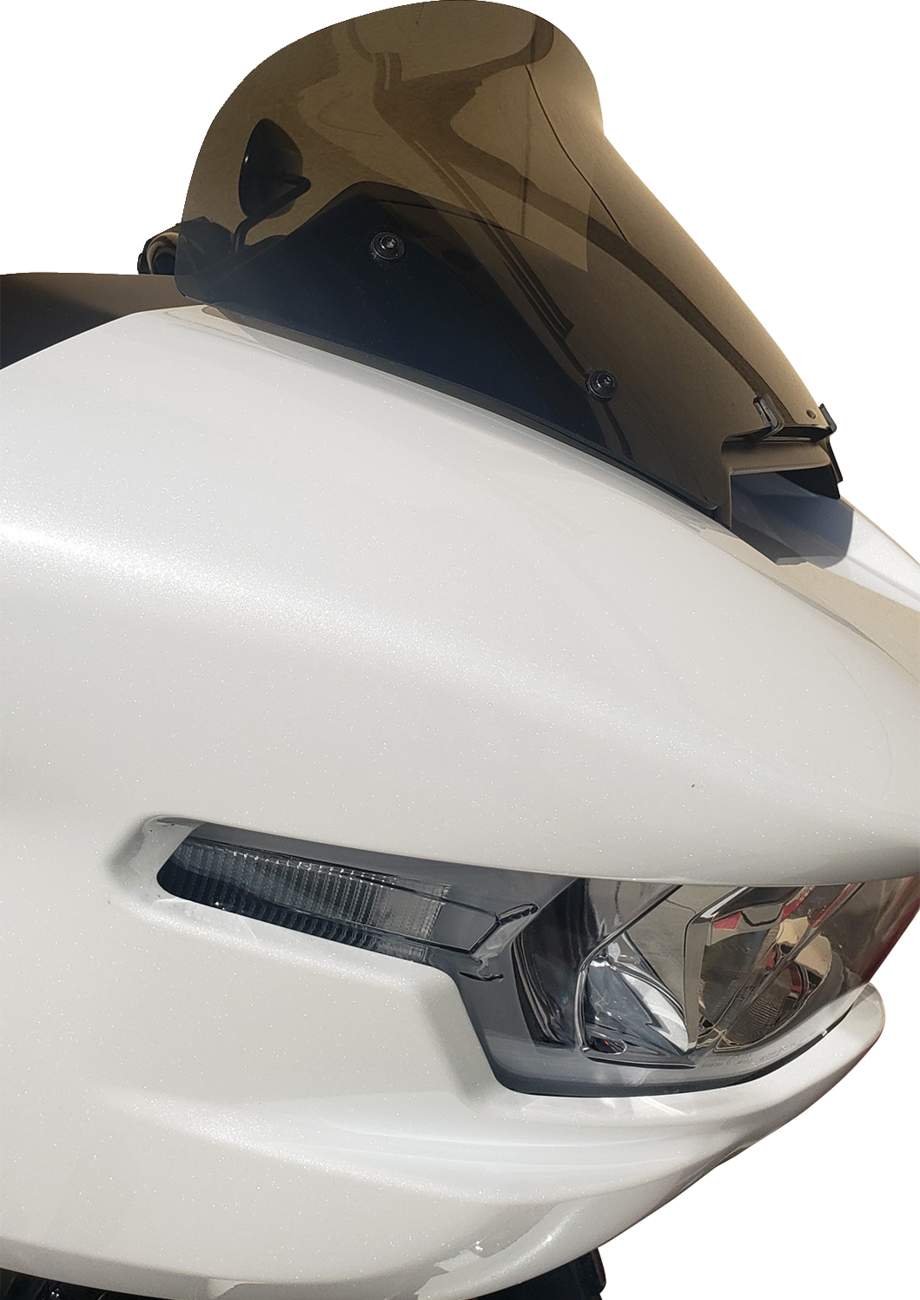 WIND VEST Windshield - 11-1/2" - Dark Smoke - FLTRX/SE/STSE 57-1140