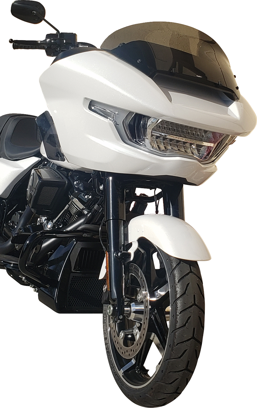 WIND VEST Windshield - 10-1/2" - Dark Smoke - FLTRX/SE/STSE 57-1040