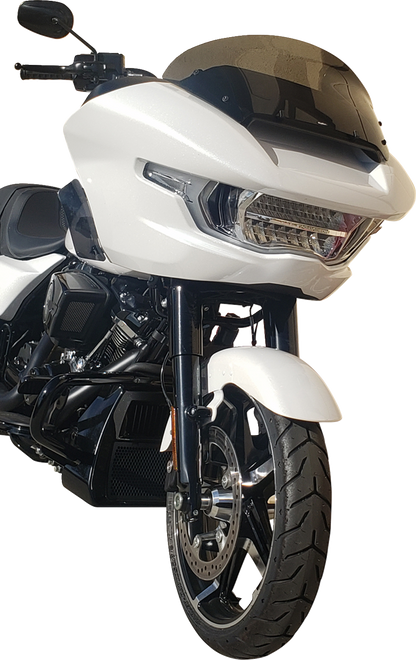 WIND VEST Windshield - 10-1/2" - Dark Smoke - FLTRX/SE/STSE 57-1040