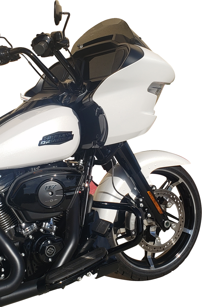 WIND VEST Windshield - 9-1/2" - Dark Smoke - FLTRX/SE/STSE 57-9040